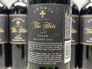 Aramis The Heir Syrah (2018), six bottles - 3