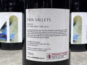 Twin Valleys Pinot Noir (2023), six bottles - 3