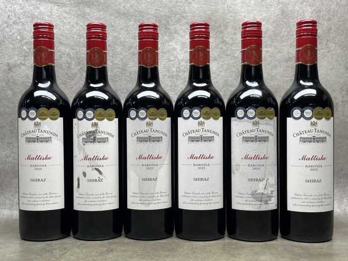 Chateau Tanunda Mattiske Shiraz (2023), six bottles