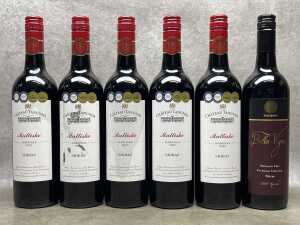 Mixed Shiraz, six bottles