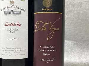 Mixed Shiraz, six bottles - 3
