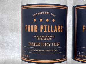 Four Pillars Rare Dry Gin, two bottles - 2