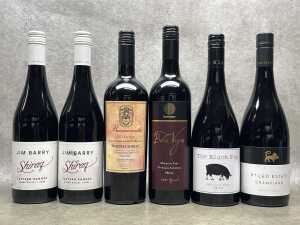 Mixed Shiraz, six bottles