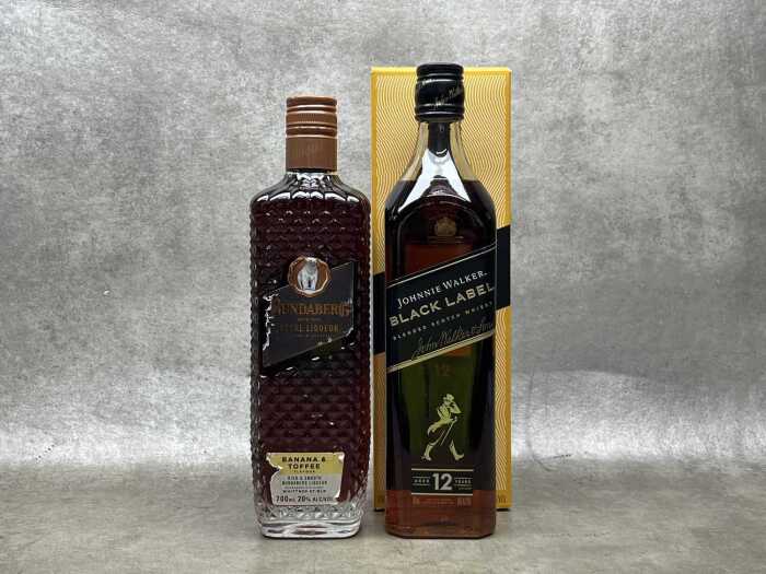 Spirits, two bottles