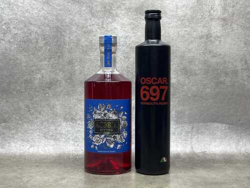 Italian spirits, two bottles