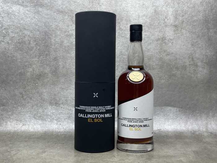 El Sol Tasmanian Single Malt Whisky, one bottle
