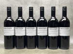 Bin Ends Shiraz (2021), six bottles