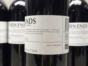Bin Ends Shiraz (2021), six bottles - 3