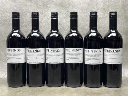 Bin Ends Shiraz (2021), six bottles