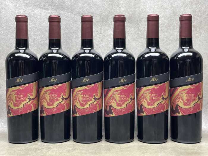 Red Legacy Shiraz (2017), six bottles