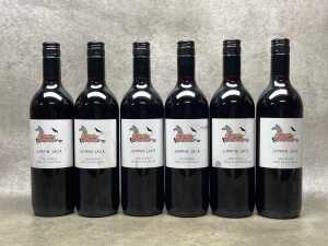 Jumpin' Jack Shiraz (2025), six bottles