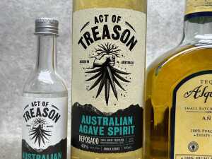 Mixed agave spirits and tequila, three bottles - 4