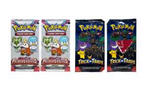 Assorted Pok&eacute;mon Booster Packs - 3