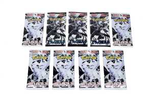 9 x Pok&eacute;mon Black Bolt and White Flare Booster Packs