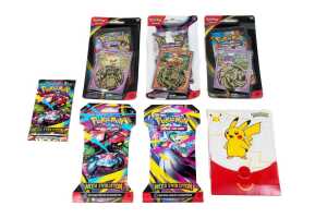 Collection of Pok&eacute;mon Booster Packs