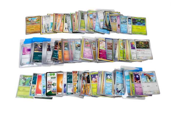 Assortment of Pok&eacute;mon Cards