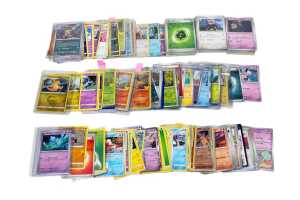 Large Assortment of Pok&eacute;mon Cards