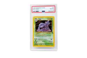 1999 Pok&eacute;mon Fossil Muk Holo #13, PSA 8