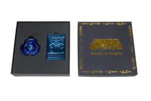 Jawas Junkyard Obelisk the Tormentor Custom Metal Card and Spinner
