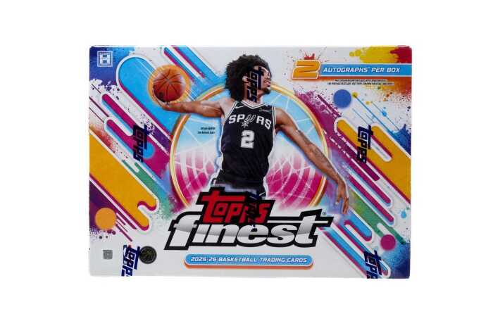 2025-26 Topps Finest NBA Basketball Hobby Box