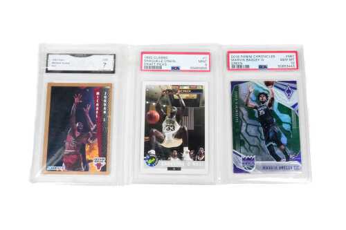 65 · Basketball graded trading cards