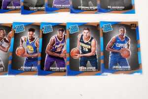NBA trading cards, including 2017-18 Donruss rated rookie cards - 5