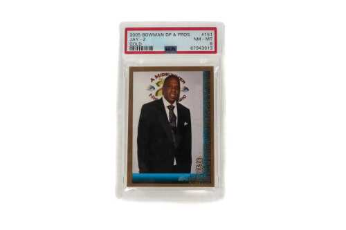 69 · 2005 Bowman DP & Pros JAY-Z Gold, PSA 8