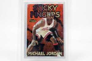 Sticky Fingers Michael Jordan 1996 Topps Season's Best 18 - 2