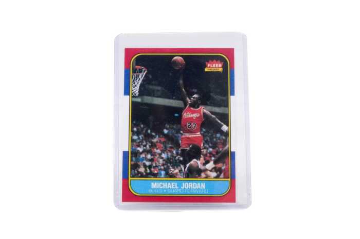 Michael Jordan Fleer Premier Chicago Bulls 57/132 1986