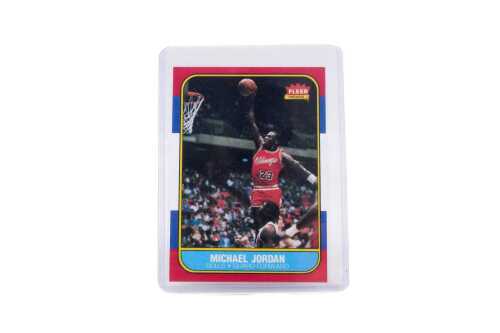 81 · Michael Jordan Fleer Premier Chicago Bulls 57/132 1986