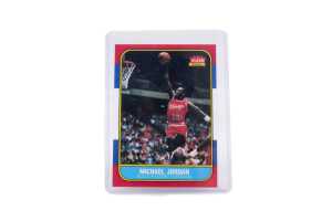 Michael Jordan Fleer Premier Chicago Bulls 57/132 1986