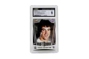 3 x CGC Graded Collingwood AFL Footy Cards - 4