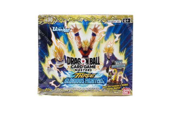 Dragon Ball Masters Three Glorious Fighters B30 Booster Box Sealed