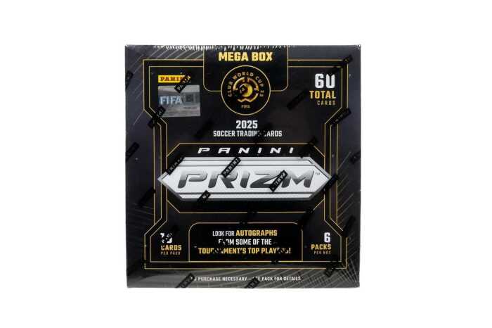 2025 Panini Prizm FIFA Club Hobby Mega Football Star Cards