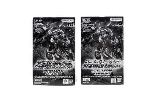 2 x Digimon Card Game: Limited Card Pack Another Knight [LM-07] Booster Box