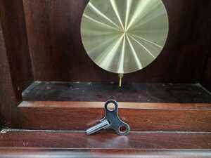 Mahogany longcase clock - 4