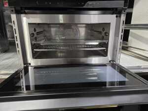 Miele H 7240 BM built-in microwave combination oven with ESW 7010 warming drawer - New ex-display appliance - 2