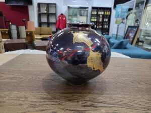 Greg Daly ceramic lustre vase