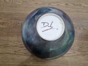 Greg Daly ceramic lustre vase - 3