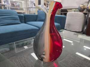 Three modern glass vases - 3