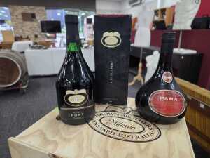 Two bottles of port including Para