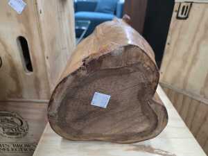 Carved natural timber bucket - 4