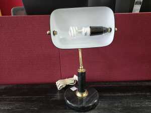 Black banker lamps - 2