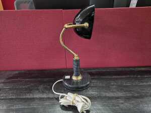 Black banker lamps - 3