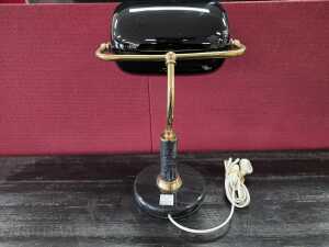 Black banker lamps - 5