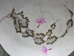 H&G Selb hand-painted porcelain charger - 2