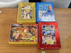 Four cased Carter's Antique Price Guide books