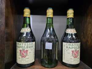 Chatelle Napoleon VSOP French brandy, three bottles - 2