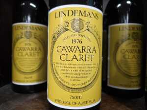 Lindemans Cawarra Claret 1976, half dozen - 2