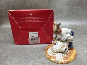 Four Royal Doulton 'Bunnykins' porcelain figures, most with boxes - 5